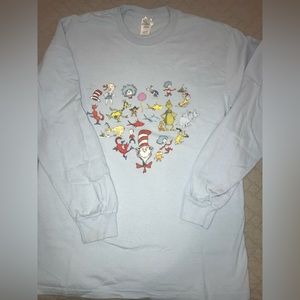 Ladies M Dr Seuss Long Sleeve Tee